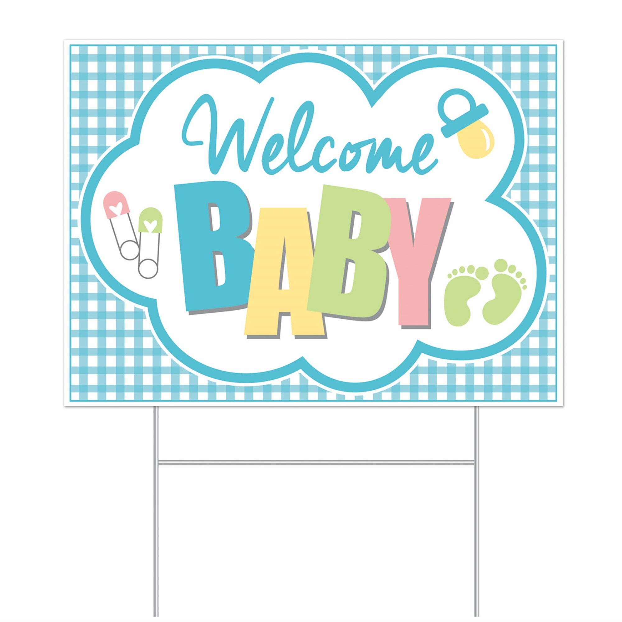 Plastic Baby Yard Sign
