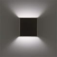 thumbnail image 2 of WAC Lighting Boxi 1-Light LED 3-CCT 3000K Aluminum Wall Sconce in Black, 2 of 7