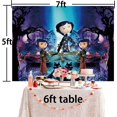 thumbnail image 4 of Coraline Backdrop Banner Party Supplies Poster Movie Theme Background for Photography Kids Birthday Decorations, 4 of 4
