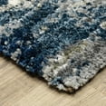 thumbnail image 4 of Oriental Weavers Aspen Area Rug 2061L Shag Grey Bleached Faded 6' 7" x 9' 6" Rectangle, 4 of 8