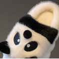 thumbnail image 6 of XIMIN Toddler Kids Cute Animal House Slippers Fuzzy Warm Bedroom Shoes with Non-Slip Cartoon Panda Cozy Memory Foam Home Fluffy Slippers, 6 of 7