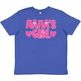 thumbnail image 3 of Inktastic Mama's Girl Pink with Hearts Youth T-Shirt, 3 of 5