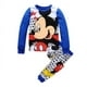 thumbnail image 1 of Pijamas de manga larga para niños y niñas, ropa de dormir de algodón de Mickey, conjuntos de ropa para bebés, novedad de 2023, 1 of 4