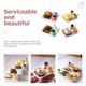thumbnail image 4 of ColoMX 4 Sets Mini Simulation Breakfast Toast Miniature Food Doll House Accessories, 4 of 8