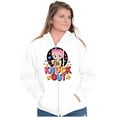 thumbnail image 4 of Betty Boop Knock Out Cute Cutie Zip Hoodie Sweatshirt Women Brisco Brands M, 4 of 6