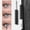 Black, variant on Mascara Waterproof Lash Extension Mascara Fine Comb Ultra Thin No Clumps No Smudge Long Lasting Curling Mascara Black Volume Lengthening Lash Mascara for Sensitive Eyes Makeup Organizers