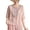 01 Pink, variant on Embroidered Linen Shirts for Women Lightweight Summer Loose Half Sleeve Blouses Stylish Henley Neck Tops