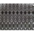 thumbnail image 5 of oneOone Tissu Georgette Viscose Noir Tissu Robe Ikat Tissu Imprimé Tissu au Mètre 42 Pouces de Large, 5 of 5