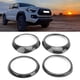 thumbnail image 4 of Anillos De Fibra Del Control Central Para Salida De Aire, Anillos Embellecedores De Fibra De Carbono, Decoración De Estilo Apto Para Tacoma 2016-2020 ANGGREK Otros, 4 of 8