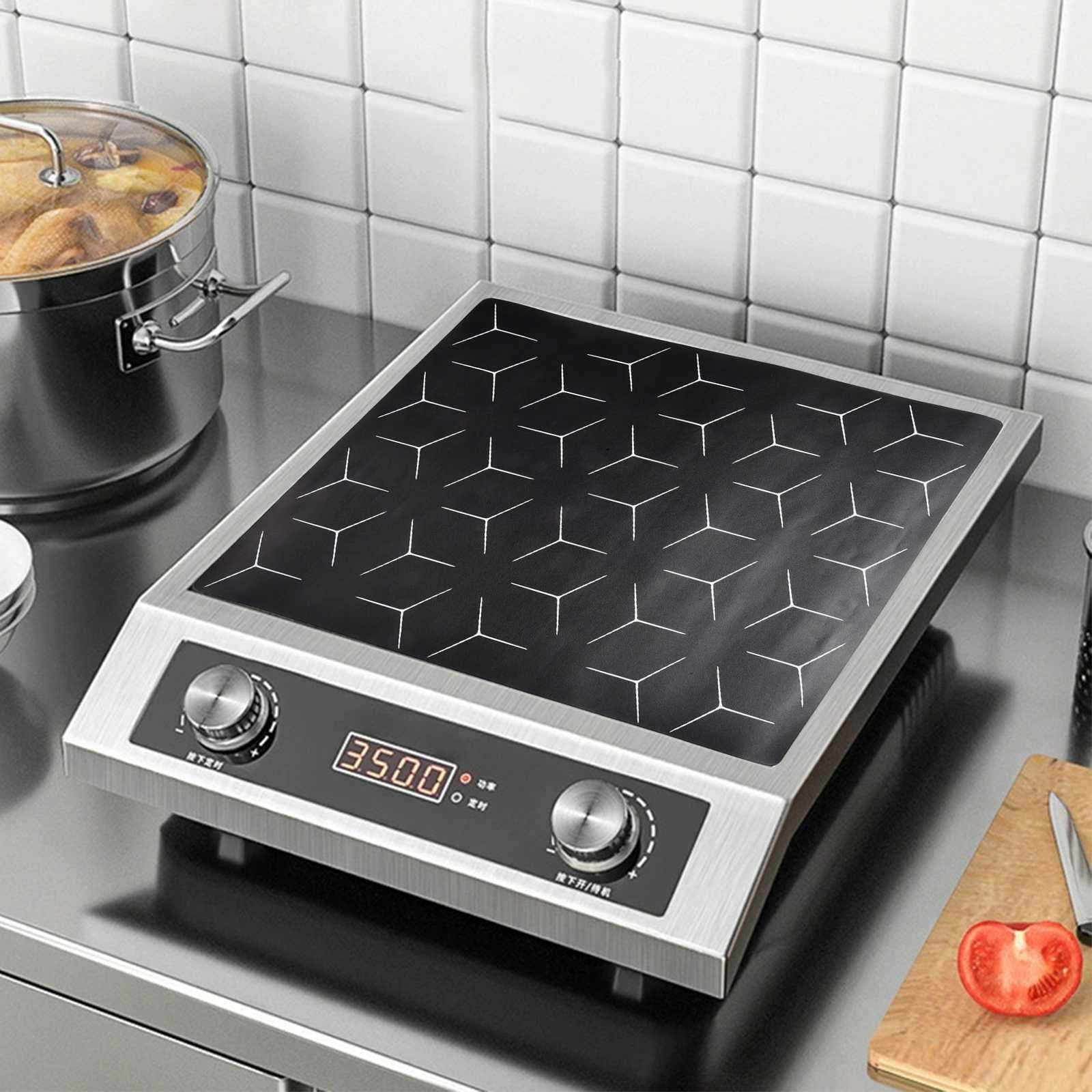 PASILI Silicone Induction Hob Mat Worktop Protector Scratch Induction Cover