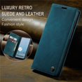 thumbnail image 5 of CaseMe Leather for Google Pixel 10A Case, Flip Wallet Leather Case with Card Holder Magnetic Closure Shockproof Kickstand Protective Phone Cases Cover,Blue,For Google Pixel 10A, 5 of 8