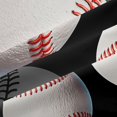 thumbnail image 5 of Erosebridal Boys Baseball Games Black Out Curtains,Ball Sport Theme Curtains Pack of 2 (42x63 Each) For Kids, 5 of 7