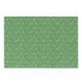 thumbnail image 1 of Bird Print Cutting Board, Avian Themed Pattern with Apple Blossoming Spring Love, Decorative Tempered Glass Cutting and Serving Board, in 3 Sizes, by Ambesonne, 1 of 2