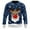Dark Blue, variant on Christmas Sweater Men Funny Reindeer Print Crewneck Pullover Sweaters Long Sleeve Holiday Winter Warm Cozy Xmas Gifts Christmas Sweaters