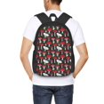 thumbnail image 6 of Daiia Red Mushrooms Backpack for Men and Women -Durable Backpack Large Capacity, Water-Resistant Bag with Adjustable Straps and Laptop Compartment, 6 of 9