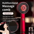 thumbnail image 4 of 3 in 1 Electric Scalp Massager and Hair Oil Applicator, Scalp Massage Brush Oil Applicator Liquid Dispenser, Hair Scrubber Scalp Massage Tool for Home and Travel Use，Red, 4 of 6