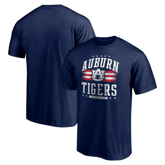 Men's Navy Auburn Tigers Americana T-Shirt