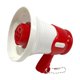 thumbnail image 1 of Altavoz de megáfono portátil mini bullhorn juguete liviano mega bullhorn amplificador portátil para entrenadores de porristas deportivos al aire libre rojo, 1 of 8
