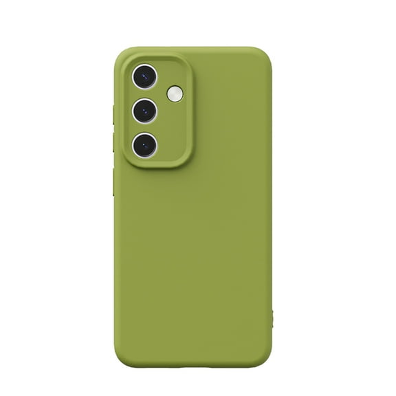 Allytechgroup Silicone Case for Samsung Galaxy S22 Plus, Slim Fit Heavy Duty Shockproof Anti-Scratch Bumper Hybrid Phone Case Cover for Women Men, Green