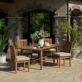thumbnail image 4 of ARDEN Foam Outdoor Dining Seat Cushion Kit, 19 x 19, made with ProFoam, Rain-proof, Fade Resistant, Tan Leala, 4 of 9