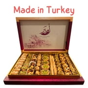 Artisanal Arabic Baklava Marketside Bakery - Crafted Turkish Pastry, 2 lbs - Perfect Gifts for Mother's Day, Eid, and Other Celebrations, Includes Cannoli and Other Fine Eastern Delicacies