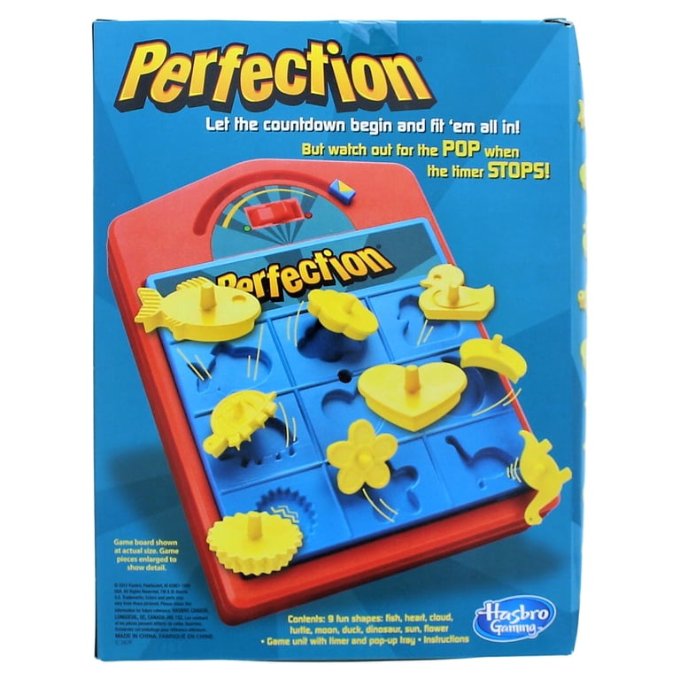Hasbro Gaming Perfection - Gioco Di Abilità E Velocità Con Forme E Timer - 3