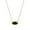 Black, variant on Ladies' Natural Stone Oval Pendant Necklace, Choker Style — Perfect for All Occasions