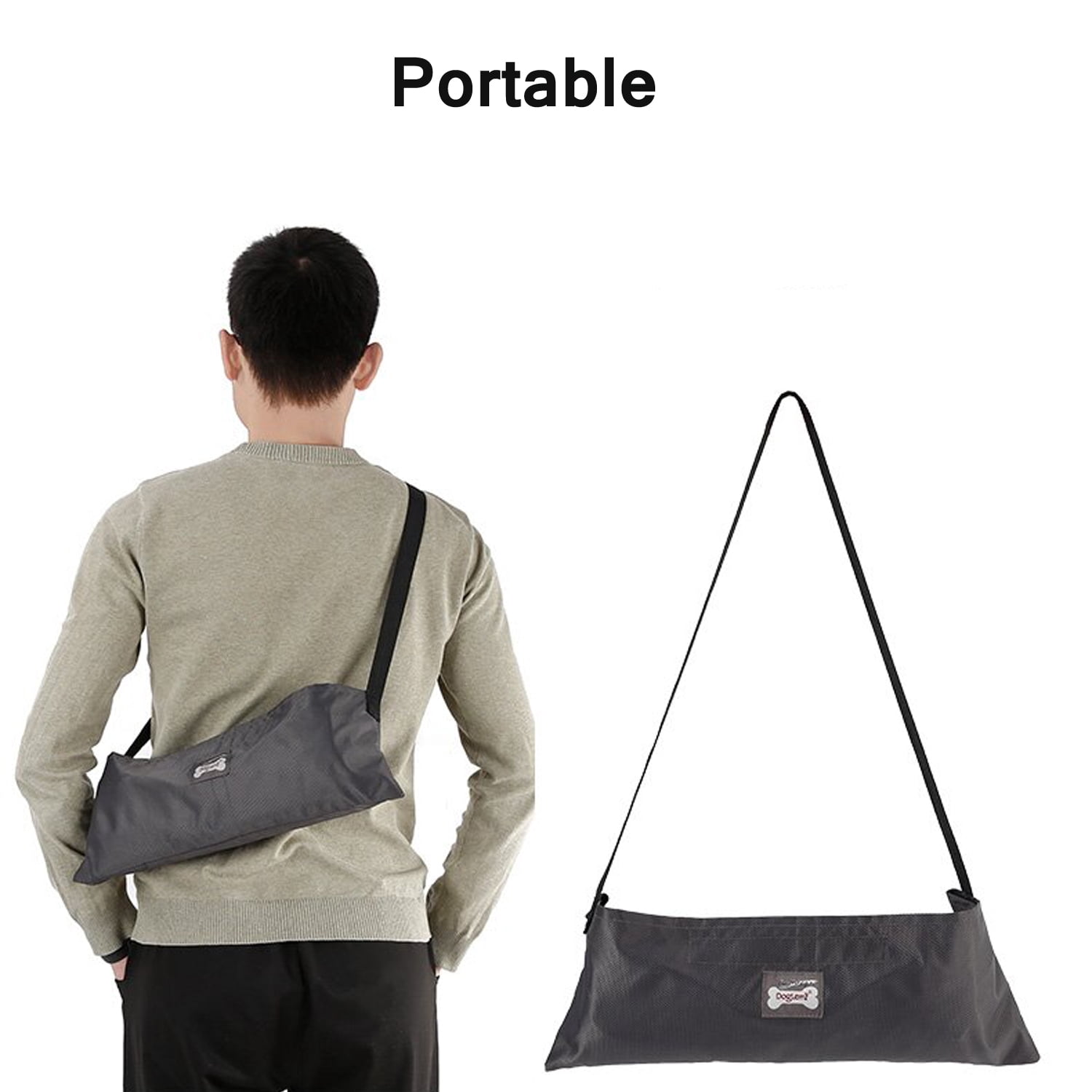 1PC 39In Outdoor Dog Bed, Waterproof & Foldable Camping Travel Pet Mat, Portable Double Sided Available Pet Pad, Large Size Easy to Clean, Breathable and Odor Resistant Pet Cooling Pad 28"*39"