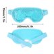 thumbnail image 5 of Mascarilla Refrescante Para Ojos Mascarilla Reutilizable De Gel De Hielo Con Respaldo De Felpa Para El Dolor De Cabeza Migraña (Azul Cielo) Speravity TO003718-00, 5 of 7