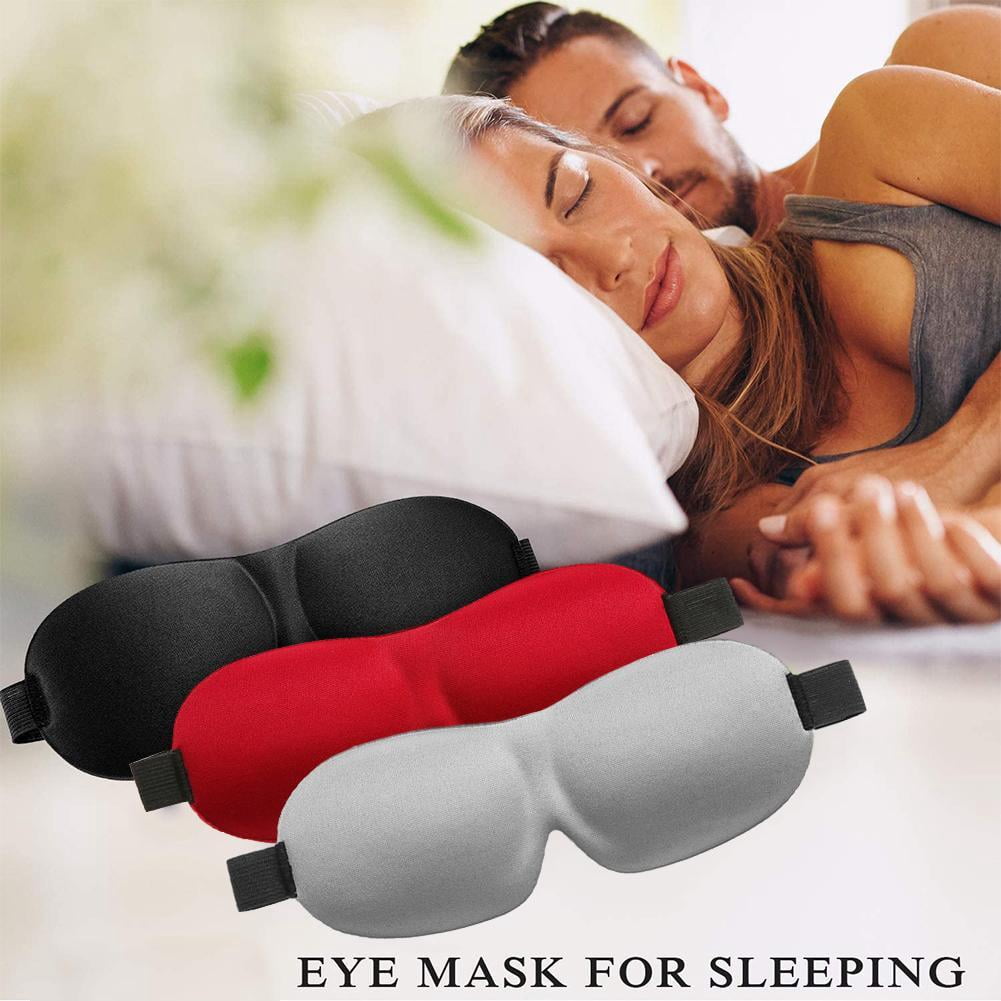 2021 New Ultralight 3d Blackout Rest Eyemasks Sleeping Mask Relax Comfortable Soft Night Blindfold For Women Men Eye Shades Travel Naps