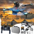 thumbnail image 2 of Brushless Motor Drones With 2 Cameras Wind Resistance Headless Mode Gesture Control FPV Drone With Cool LED Light For Adults RC Drone For Beginners Quadcopter, 2 of 9
