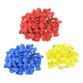 thumbnail image 2 of 150 piezas de accesorios de bloques de terminales rápidos para cables de 0,5 mm² a 6 mm², conectores de cables profesionales premium, color rojo,, 2 of 8