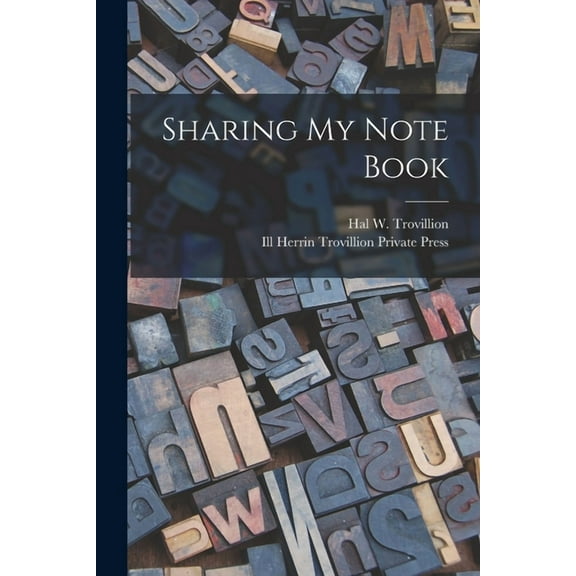 Sharing My Note Book, (Paperback)