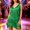 Green, variant on Women's Tassel Prom Dress Sleeveless V Back Sequins Fringe Jumpsuit One Piece Short Romper Party Nightclub Gold