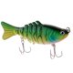 thumbnail image 5 of Pesca en varias secciones Señuelo duro de pececillos multisección verde y amarillo, 5 of 7