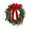 Red 041, variant on XYAIYT Front Door Christmas Wreath Christmas Decorations Outdoor Hanging Artificial Flower Linen Bow Elegant Holiday Door Decor Versatile Indoor Mantel Entryway Accent 15in Red