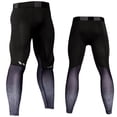thumbnail image 3 of Pantalones deportivos de compresión para hombre, mallas de yoga, mallas para correr, para entrenar en el gimnasio - XXL (gris), 3 of 6