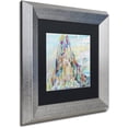 thumbnail image 2 of Trademark Fine Art "Ras Daschan" Canvas Art by Lauren Moss Black Matte, Silver Frame, 2 of 4