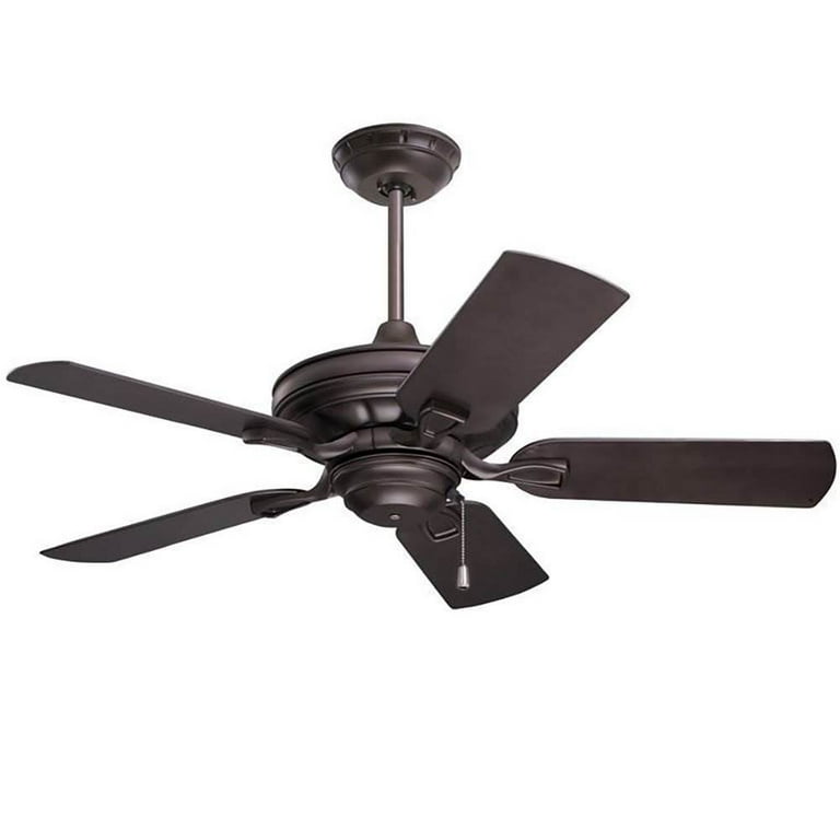 Emerson 52 Inch Indoor Outdoor 5 Blade Veranda Wet Rated Ceiling Fan, Bronze Emerson 52 Inch Indoor Outdoor 5 Blade Veranda Wet Rated Ceiling Fan, Bronze