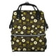 thumbnail image 1 of Easygdp Honey Bees With Flowers para Bolsa de Bebé de Gran Capacidad con Múltiples Bolsillos, Bolsa de Pañales para Padres, Bolsa de Viaje Organizada y Elegante, 1 of 6