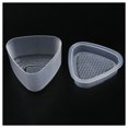 thumbnail image 3 of 2 piezas de moldes triangulares para sushi, moldes para onigiri, moldes para arroz, herramientas para decorar alimentos, 3 of 6