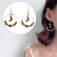 thumbnail image 5 of 60 Pcs Round Earrings Beading Hoop Set for Jewelry Making,Earring Finding Beading Hoop Earrings Bulk for DIY Craft Earring Jewelry Making, 5 of 5