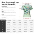 thumbnail image 4 of Rocae Succulent for Men's Moisture-Wicking Crew Tee - T-Shirt for Sports, Outdoor Activities, and Casual WearXX-Large, 4 of 9