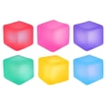 thumbnail image 2 of Cube Squishy Fidget Toys for Adult Office Stress Relief, Soft Tactile Sensory Gadget for Workplace Concentration and Tension Relief, 1.25 Inch, Blue, 2 of 4