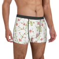 thumbnail image 4 of Salouo Roses Flowers Print Men's Boxer Briefs,Breathable Underwear Elastic Waistband Briefs for Men -Medium, 4 of 8