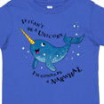 thumbnail image 4 of Inktastic If I Can't Be a Unicorn, I'm Gonna Be a Narwhal Boys or Girls Toddler T-Shirt, 4 of 5