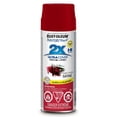 thumbnail image 2 of Peinture et apprêt tout usage Rust-Oleum Painter's Touch 2X Ultra Cover en satin rouge colonial, peinture en aérosol de 340 g, 2 of 2