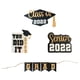 thumbnail image 2 of Fiudx Colgante de Madera para La Temporada de Graduación, Decoración Festiva para El Hogar, Elegante Juego de Adornos, Perfecto para Chimenea o Bandeja Escalonada, Elegante Decoración para Fiestas, G, 2 of 7