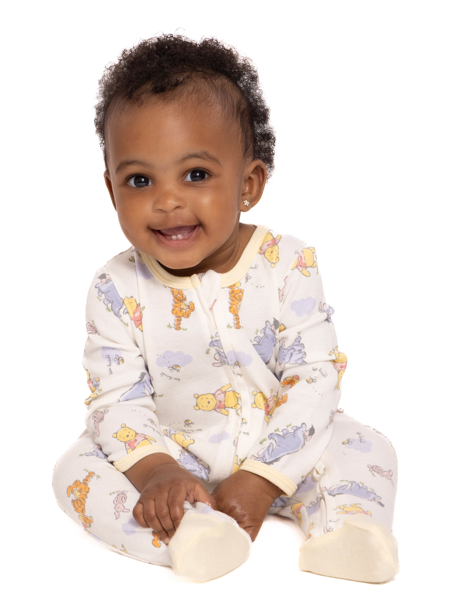 Disney Baby Wishes and Dreams Character Infant Baby Footed Sleep N Play, Sizes Preemie-6/9 Months