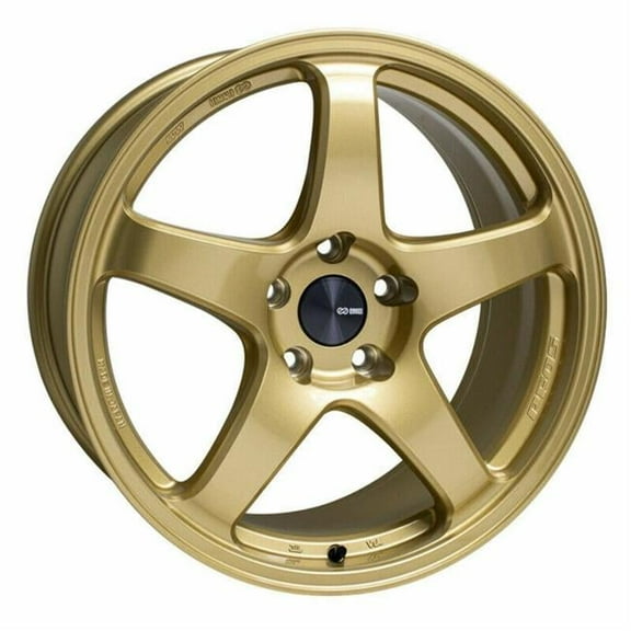 15 x 8 & 4x100 Bolt Pattern 25 mm Offset PF05 Gold Wheel